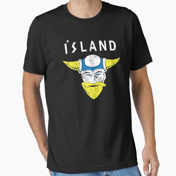 Item preview, Team Iceland Distressed Logo - The Mighty Ducks Hockey Team - The Bad Guys - The Dentist - GUNNER STAHL - TRIPLE DEKE designed and sold by SolissDesigns.