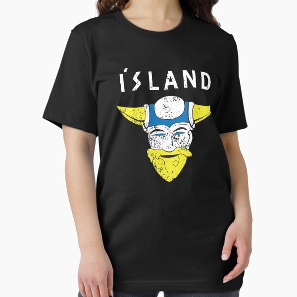 Item preview, Team Iceland Distressed Logo - The Mighty Ducks Hockey Team - The Bad Guys - The Dentist - GUNNER STAHL - TRIPLE DEKE designed and sold by SolissDesigns.