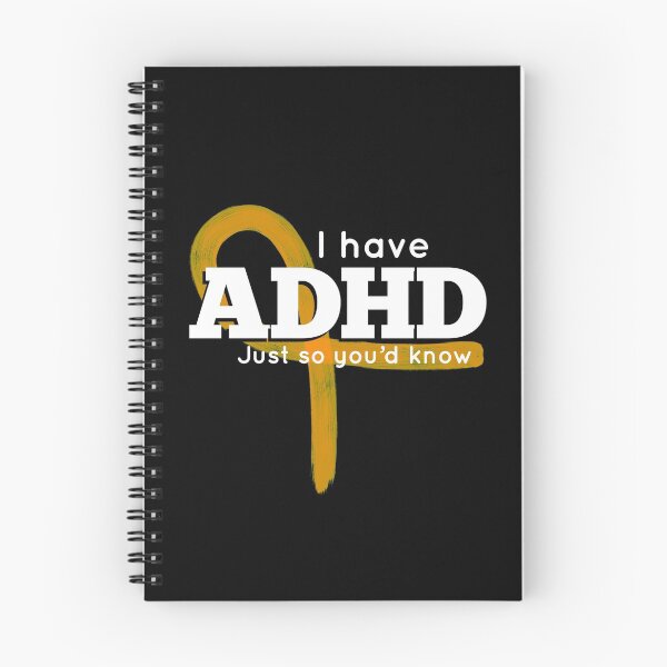 Item preview, ADHD Just So You’d Know Orange Ribbon Awareness, Attention HyperActive Disorder  designed and sold by MJDezigns.