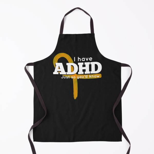 Item preview, ADHD Just So You’d Know Orange Ribbon Awareness, Attention HyperActive Disorder designed and sold by MJDezigns.