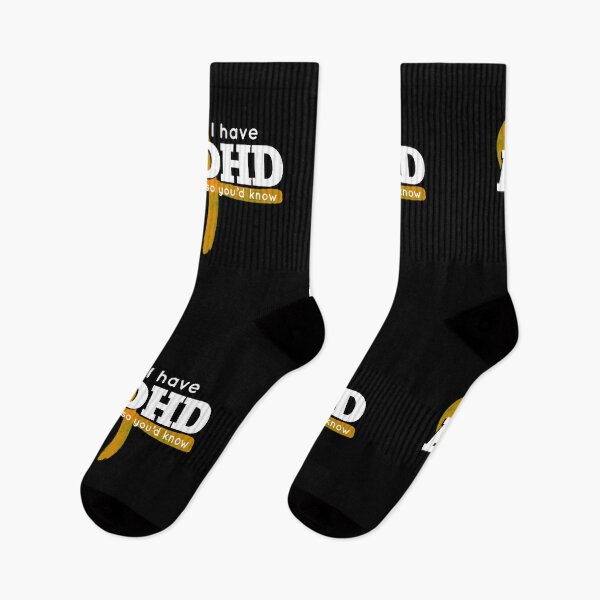 Item preview, ADHD Just So You’d Know Orange Ribbon Awareness, Attention HyperActive Disorder  designed and sold by MJDezigns.