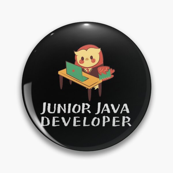 Item preview, CUTE JAVA DEVELOPER(feat Owl) designed and sold by RedFlamenco.