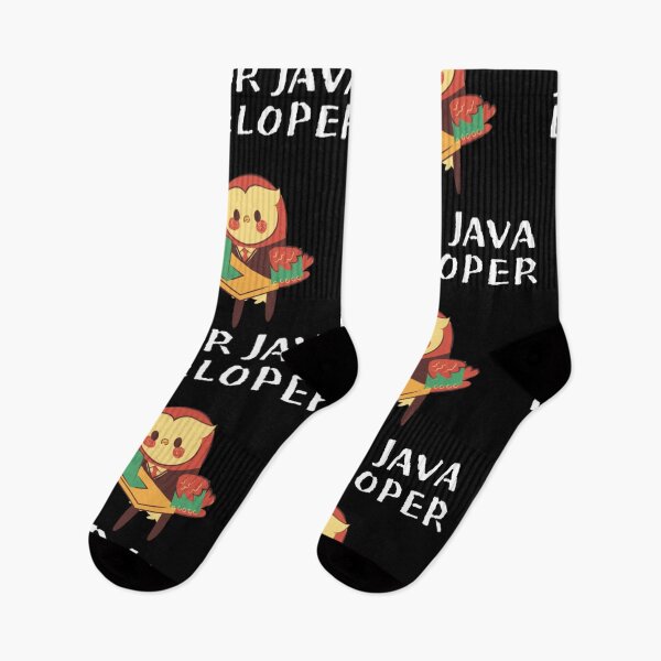 Item preview, CUTE JAVA DEVELOPER(feat Owl) designed and sold by RedFlamenco.