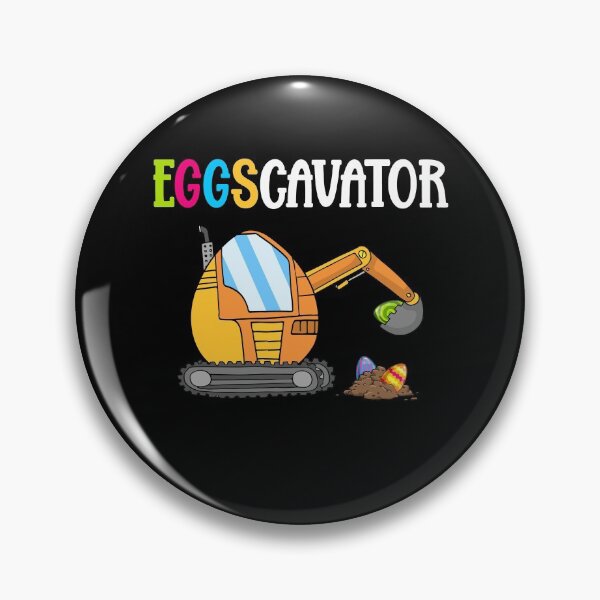 Item preview, Excavator Easter Egg - Eggscavator Easter Sunday Funny designed and sold by Dressed For  Duty.
