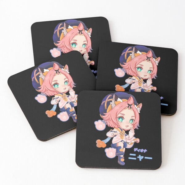 Item preview, Genshin Impact chibi Diona designed and sold by NEL MERCH.