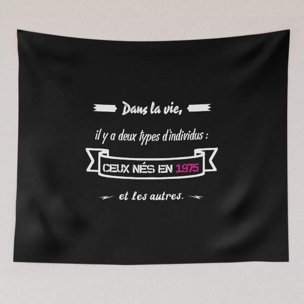 Item preview, People born in 1975... and the others (French) designed and sold by 2Girls1Shirt.