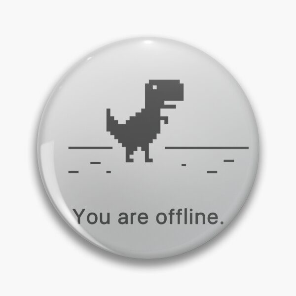 Item preview, Chrome T Rex Dino Game No Internet designed and sold by Shenjc.