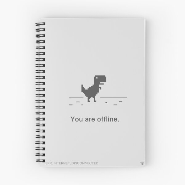Item preview, Chrome T Rex Dino Game No Internet designed and sold by Shenjc.