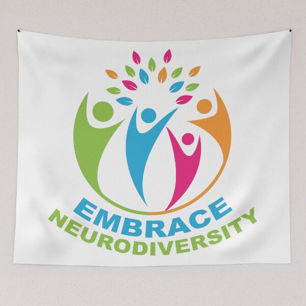 Item preview, Embrace Neurodiversity | Cute Autism Spectrum Pride designed and sold by Epic Love Designs.