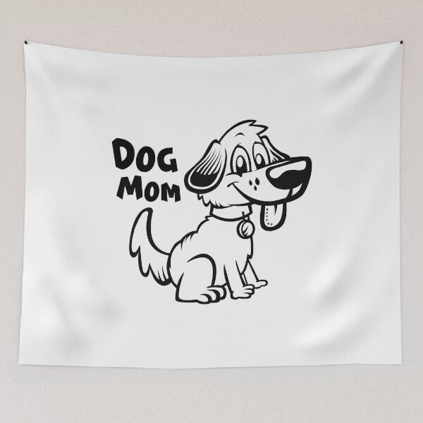 Item preview, Funny Crazy Dog Mom Novelty For Kids, Women and Men  designed and sold by magicos1.