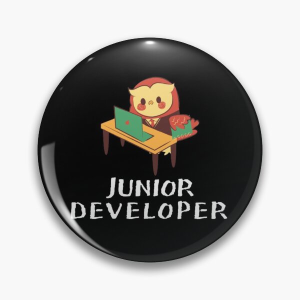 Item preview, CUTE JUNIOR DEVELOPER(feat Owl) designed and sold by RedFlamenco.