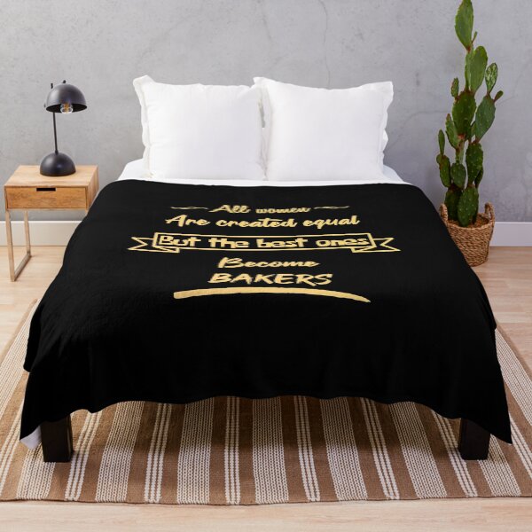 Item preview, The best women become bakers (English) designed and sold by 2Girls1Shirt.