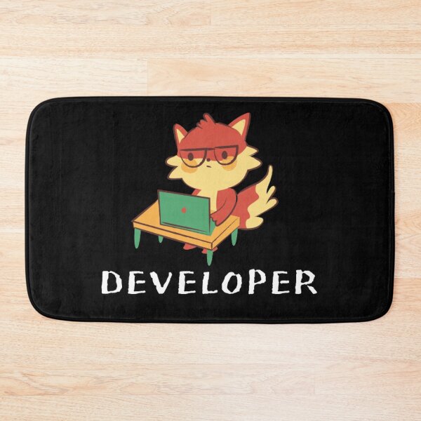 Item preview, CUTE DEVELOPER(feat Fox) designed and sold by RedFlamenco.