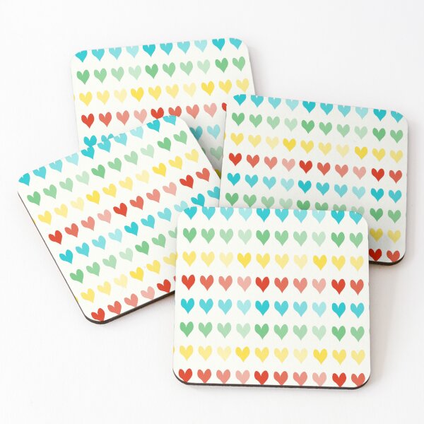 Item preview, Tiny Rainbow Hearts. designed and sold by BEyourself be.