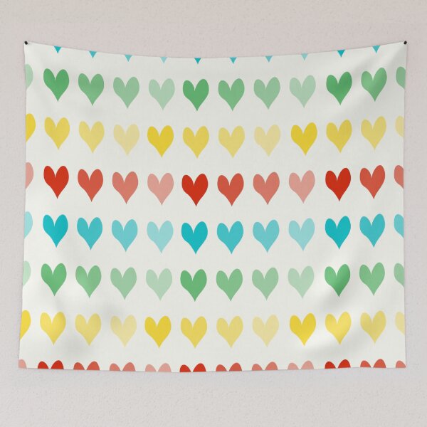 Item preview, Tiny Rainbow Hearts. designed and sold by BEyourself be.