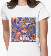 Florida Collage Women's Fitted T-Shirt