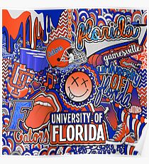 Florida Collage Poster