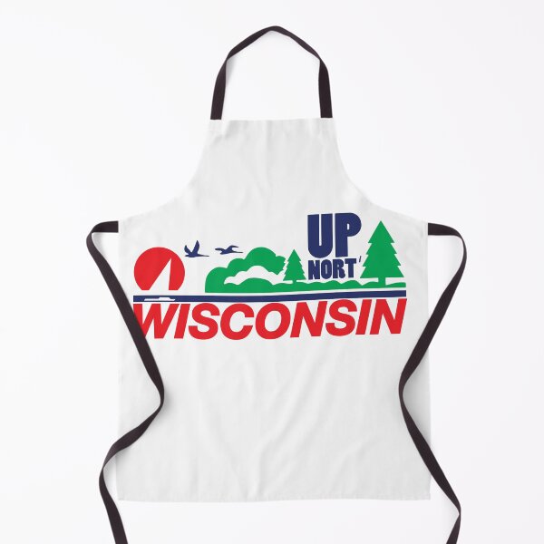 Item preview, Wisconsin License Plate Up Nort' Funny Up North designed and sold by Kevin Willms.