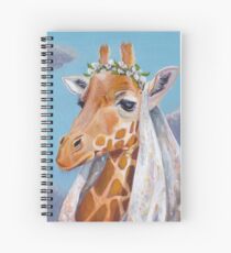 Giraffe Maiden Spiral Notebook