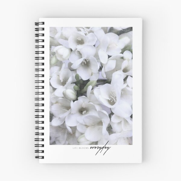 Item preview, Life blooms white freesias designed and sold by blursbyai.