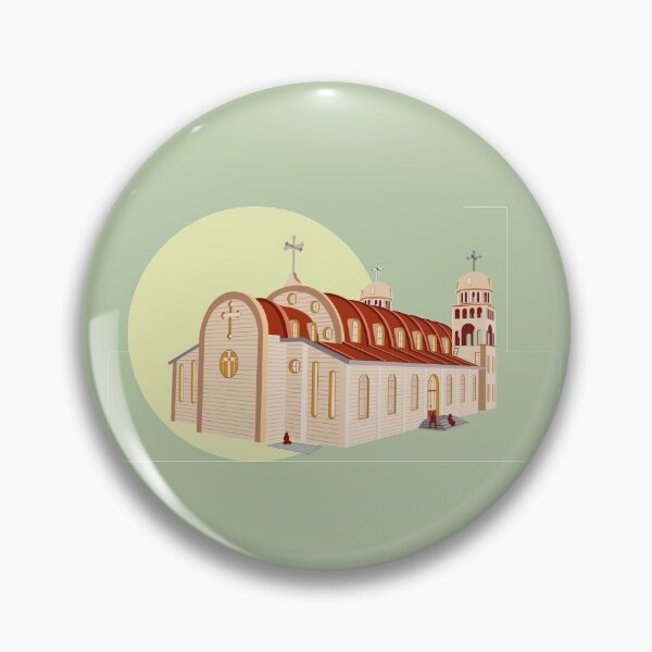 Item preview, Mart Maryam Church in Al Hasakeh Syria designed and sold by Trianture  ترايانتشر.