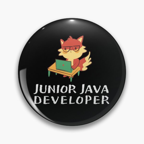 Artikelvorschau, CUTE JUNIOR DEVELOPER (feat Fox) entworfen und verkauft von RedFlamenco.