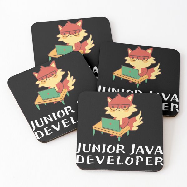 Item preview, CUTE JUNIOR DEVELOPER(feat Fox) designed and sold by RedFlamenco.
