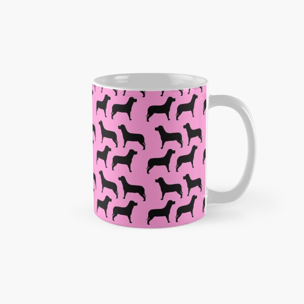 Item preview, dog silhouette pattern black&pink designed and sold by newwind87.