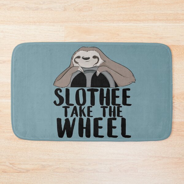 Item preview, Slothee Take the Wheel designed and sold by Casey Wilkinson.