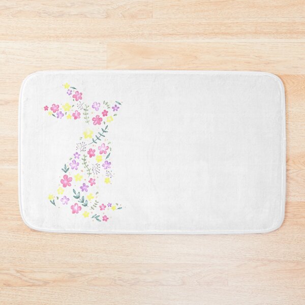 Item preview, Bunny watercolor Floral designed and sold by bowmee.