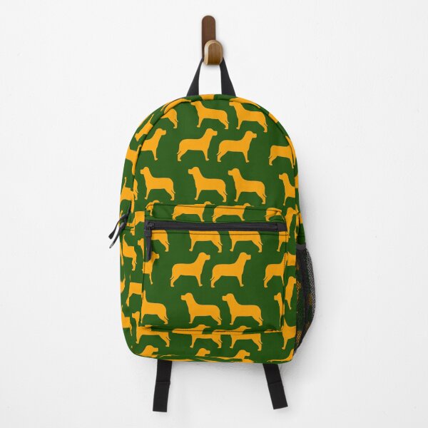 Item preview, dog silhouette pattern yellow&Dark green designed and sold by newwind87.