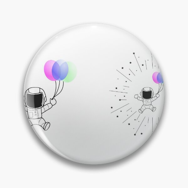 Item preview, Astronaut with Balloons Multipack designed and sold by Click-Like.