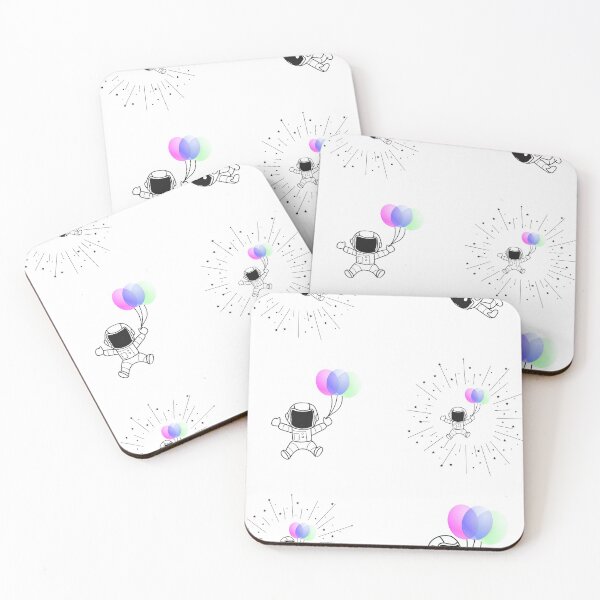 Item preview, Astronaut with Balloons Multipack designed and sold by Click-Like.