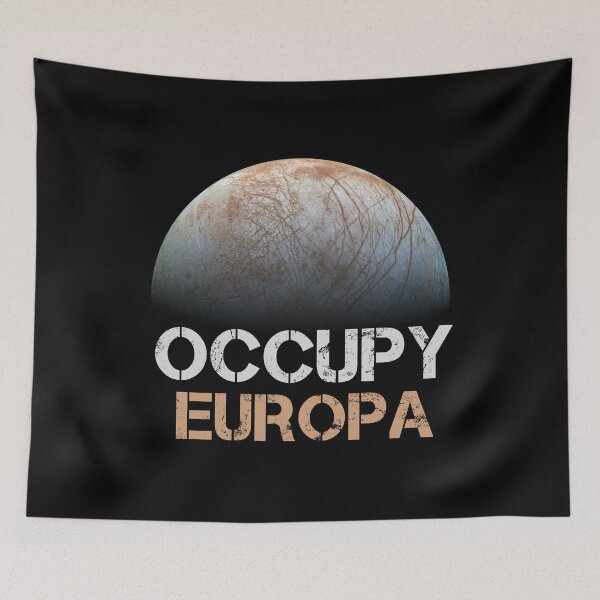 Item preview, Occupy Europa - Jupiter Moon designed and sold by Mila1946.