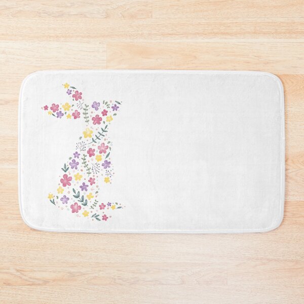 Item preview, Bunny watercolor Floral version.2 designed and sold by bowmee.