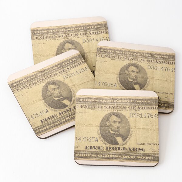 Item preview, Five Dollar Note Series of 1914 designed and sold by coinsxcrochet.