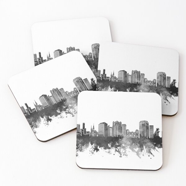 Artikelvorschau, birmingham al skyline bw entworfen und verkauft von BekimART2.