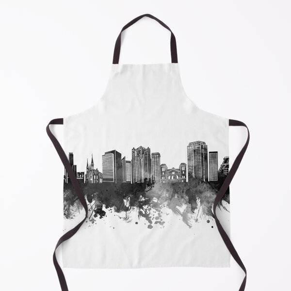 Item preview, birmingham al skyline bw designed and sold by BekimART2.