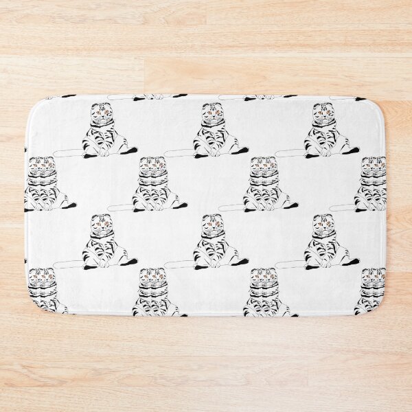 Item preview, Ornamental Cat Pattern With Peach Color designed and sold by James Dunn.