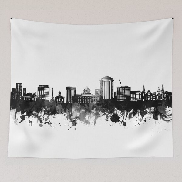 Item preview, montgomery skyline bw designed and sold by BekimART2.