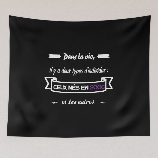 Item preview, People born in 2006... and the others (French) designed and sold by 2Girls1Shirt.