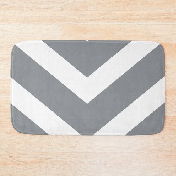 Item preview, Summer light gray plain background with white geometric zig zag pattern designed and sold by Brontorino.