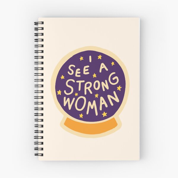 Item preview, Veo a una mujer fuerte en Cream designed and sold by evannave.