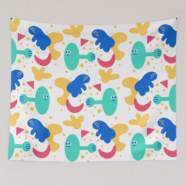 Item preview, cute colorful abstract pattern designed and sold by commondreamer.