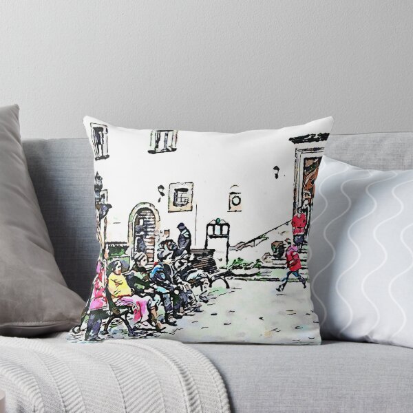 Item preview, Barbarano Romano: children and acrobats designed and sold by Giuseppe Cocco.