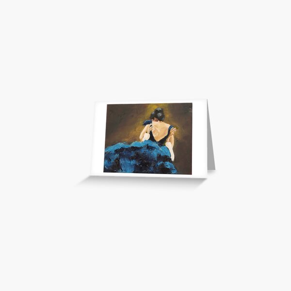 Death and the Maiden II Greeting Card