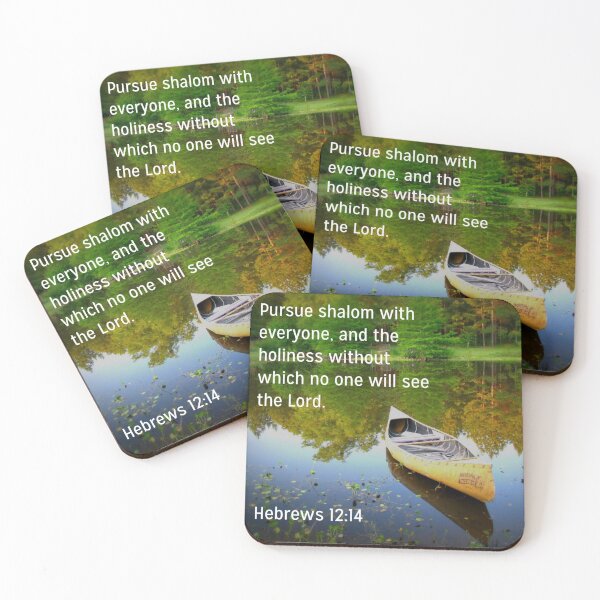 Item preview, Pursue Shalom designed and sold by Biblecafe.