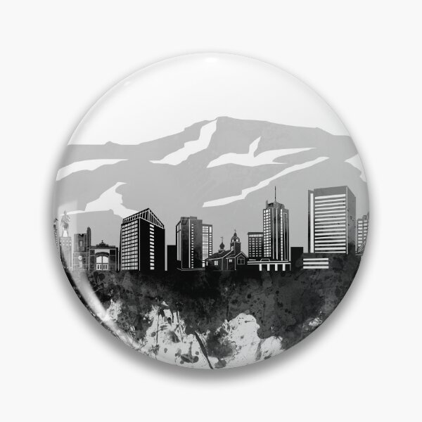 Item preview, anchorage skyline bw designed and sold by BekimART2.