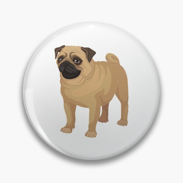Item preview, pug dog designed and sold by InsomniaMerch.