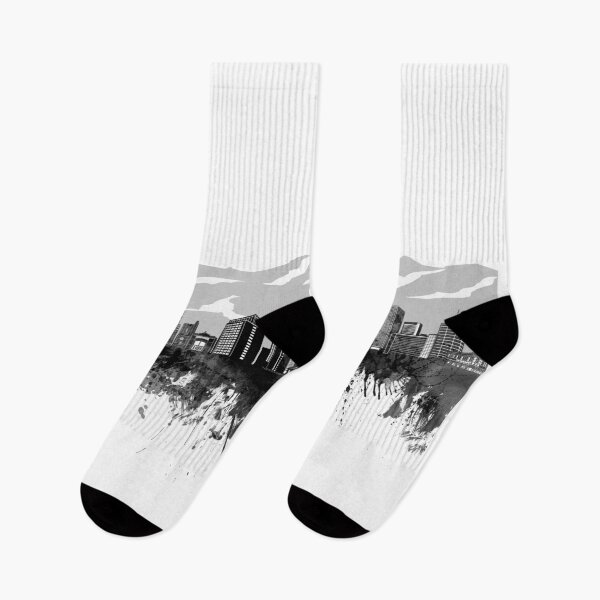 Item preview, anchorage skyline bw designed and sold by BekimART2.